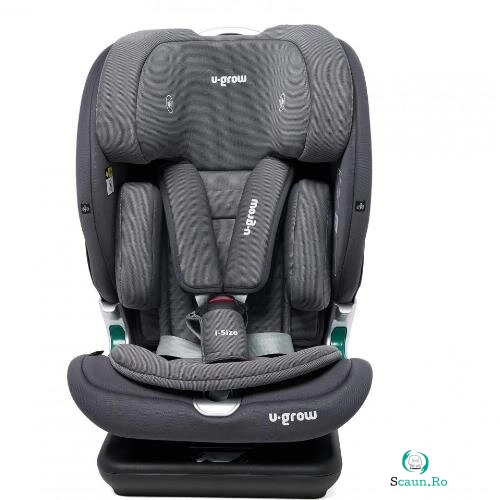 Scaun auto copil I-Size Goldfix Plus Isofix 76-150CM Boxa Bluetooth Gri la 1,069.99 lei ron