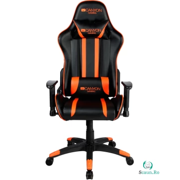 Scaun Gaming Fobos Black Orange