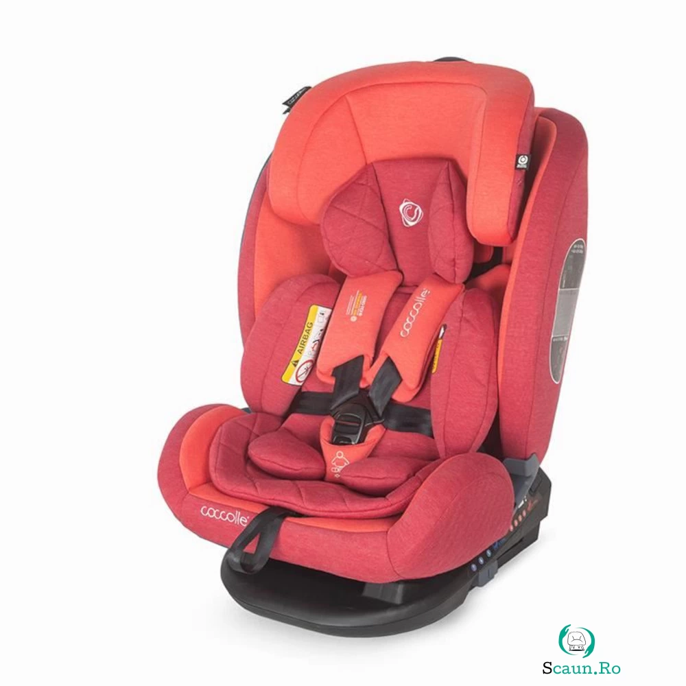 Scaun auto cu Isofix grupa 0-36 kg Coccolle Sedna Aurora Red la 899.99 lei ron