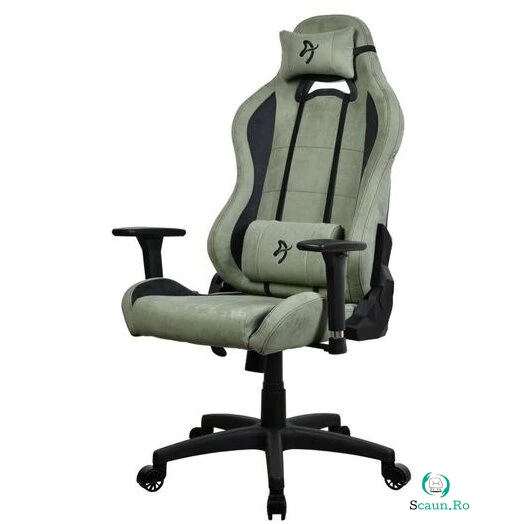 Scaun Gaming Torretta SuperSoft Forest Verde Verde/Negru