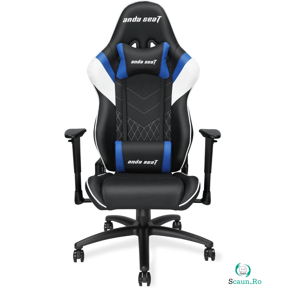 Scaun gaming Anda Seat Assassin, Negru/Albastru la 1,199.99 lei ron