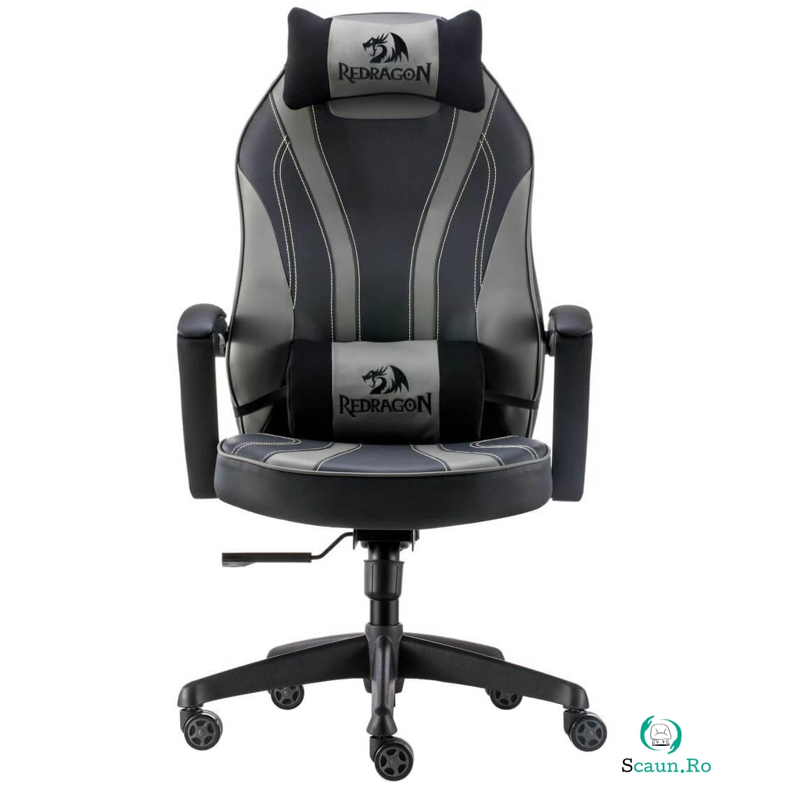 Scaun gaming Redragon Metis C101-BG, Negru/Gri