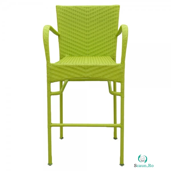 Scaun bar NEELY 57x58x111.5 cm verde
