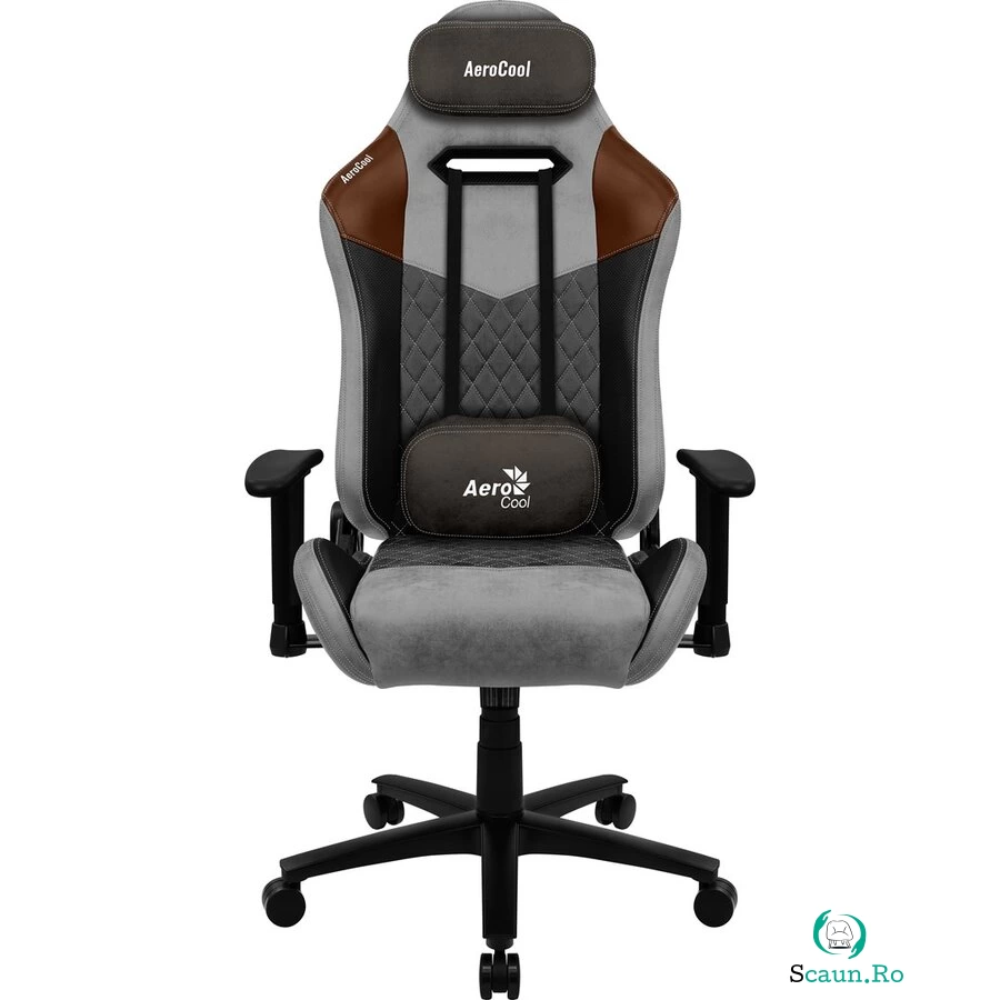Scaun Gaming DUKE AeroSuede Universal Gri