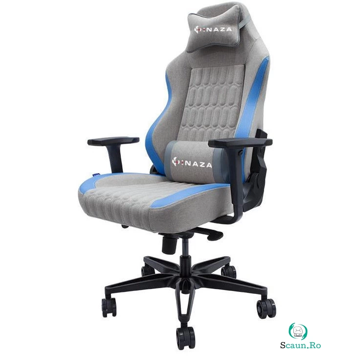 Scaun Gaming Gunner Gray-Blue