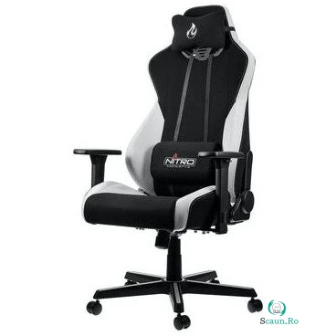 Scaun Gaming S300 Black/White la 1,129.99 lei ron