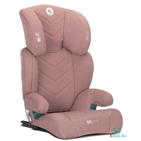 Scaun Auto Copii Speed GT i-Size Isofix 3-12 Ani 100-150CM Roz