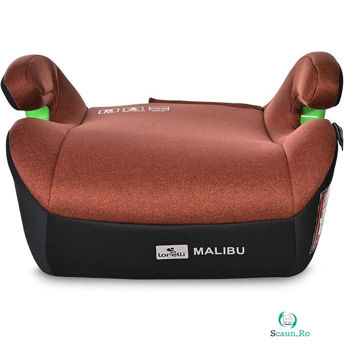 Inaltator Auto pentru Copii Malibu Isofix 125-150CM 6-12 Ani Ginger