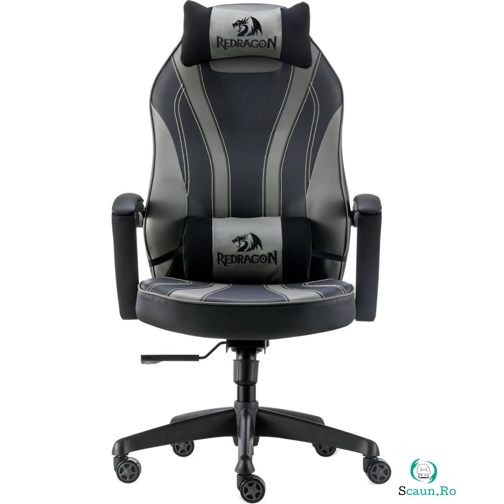Scaun gaming Redragon Metis, Negru/Gri